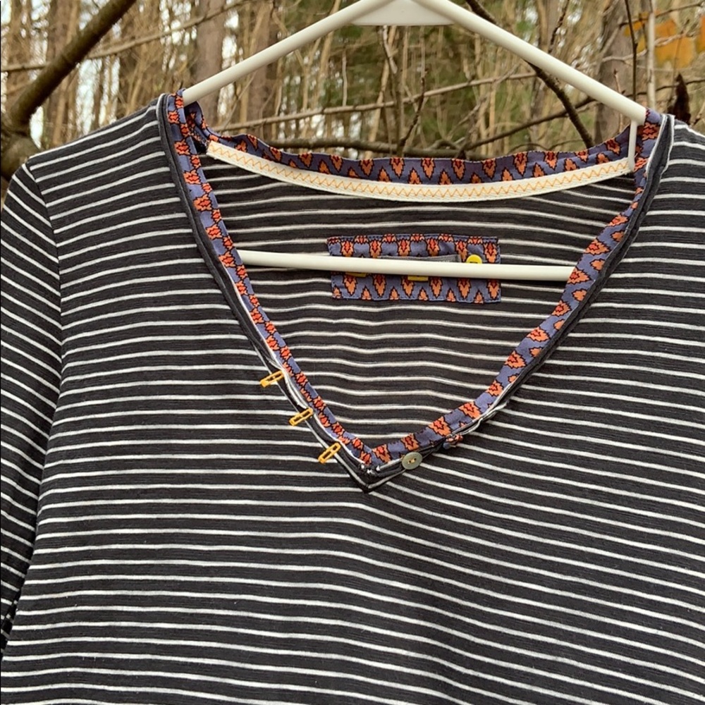 Anthropologie, Little yellow button, shirt, Small - Picture 5 of 8